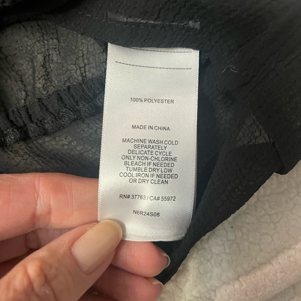 Laundry Black Ruffle Front Top - Picture 3 of 5